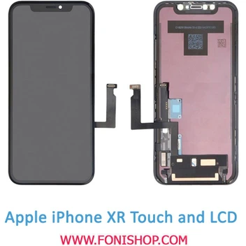 تصویر تاچ و ال سی دی موبایل ایفون Apple iPhone XR ا Apple iPhone XR LCD Screen Replacement Apple iPhone XR LCD Screen Replacement