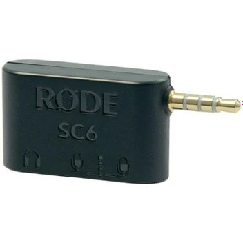 تصویر Rode SC6 Dual TRRS Input and Headphone Output for Smartphones 