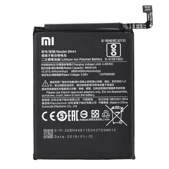 تصویر باتری گوشی شیائومی ردمی 5 پلاس ا Xiaomi Redmi 5 Plus Battery Xiaomi Redmi 5 Plus Battery