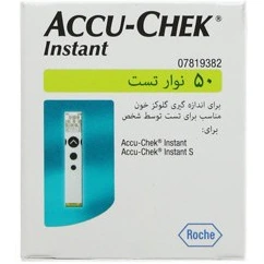 تصویر نوار تست قند خون 50 عددی اکیو چک آلمان Roche Accu-chek Instant Teststreifen (50 Stk.) 