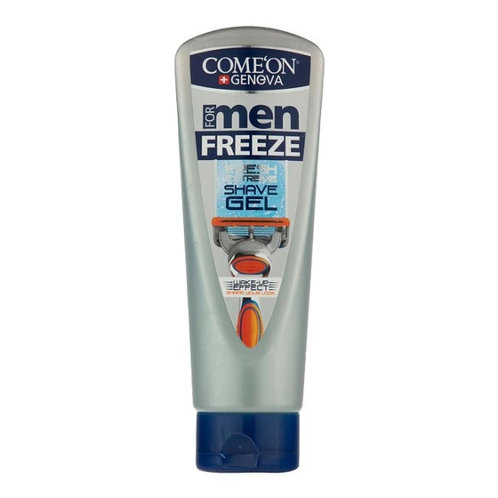 تصویر ژل اصلاح ریش مردانه خنک کننده 200میل کامان ا Comeon Shave Gel Freeze For Men 200ml Comeon Shave Gel Freeze For Men 200ml