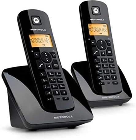 تصویر گوشی تلفن بی سیم موتورولا مدل C402 TWIN ا Motorola C402 TWIN Cordless Phone Motorola C402 TWIN Cordless Phone