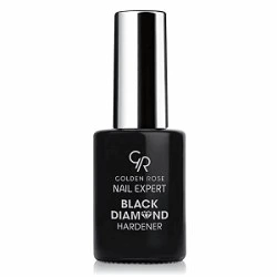تصویر لاک تقویت کننده و سفت کننده ناخن گلدن رز مدل بلک دیاموند Golden Rose Black Diamond Nail Hardener 