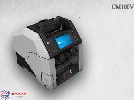 تصویر دستگاه سورتر اسکناس مدل CM100V ا CM100V Banknote sorting machine CM100V Banknote sorting machine