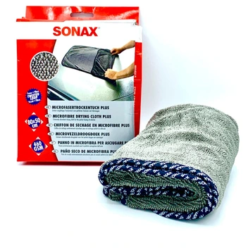 تصویر حوله مایکروفایبر آبگیری 50X80 سوناکس  SONAX Microfiber Drying Cloth Plus 