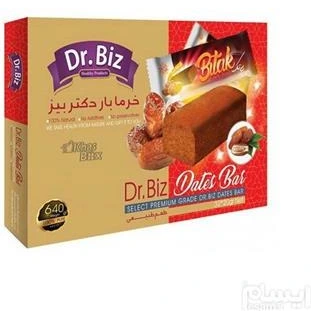 تصویر خرمابار تقویتی دکتر بیز 32 عددی ا Dr Biz Date Bar Reinforced Flavor Dr Biz Date Bar Reinforced Flavor