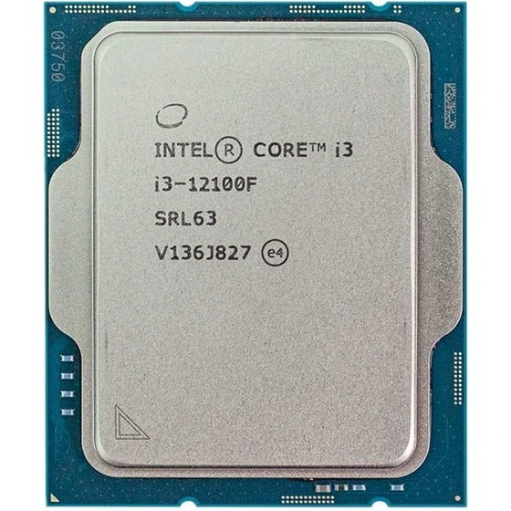 تصویر پردازنده 3.30 گیگاهرتز Intel مدل Core i3 12100F 