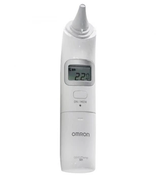 تصویر تب سنج دیجیتال داخل گوشی امرن مدل ۵۲۰ ا Omron 520 Digital Thermometer Omron 520 Digital Thermometer