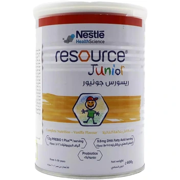 تصویر غذای کودک ریسورس جونیور نستله 400 گرم ا Resource Junior Nestle 400g Resource Junior Nestle 400g