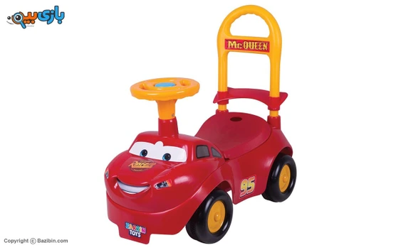 تصویر ماشین بازی مک کویین زرین تویز Musical Ride McQueen ا Zarrin Toys McQueen Musical Ride Car Toy Zarrin Toys McQueen Musical Ride Car Toy