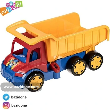 تصویر ماشین بازی زرین تویز مدل کامیون 120 کیلو سوپر معدن F2 ا Zarrin Toys Mini Truck Super F2 Car Toys Zarrin Toys Mini Truck Super F2 Car Toys