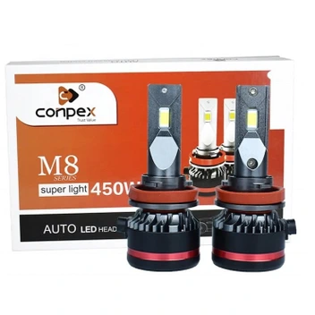 تصویر هدلایت M8 CONPEX - H1 ا M8 CONPEX LED HEADLIGHT M8 CONPEX LED HEADLIGHT