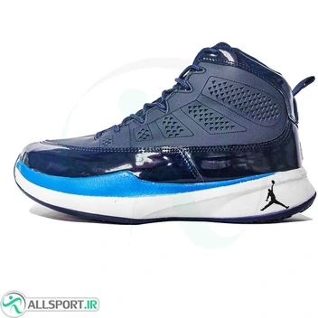 تصویر کفش بسکتبال جردن طرح اصلی  Jordan Dark Blue 