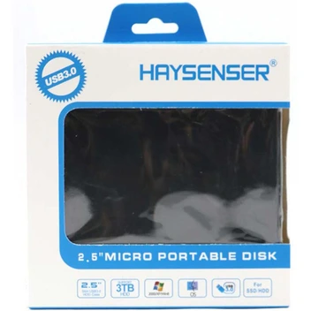 تصویر باکس اکسترنال هارد 2.5 اینچی USB 3.0 هایسنسر 