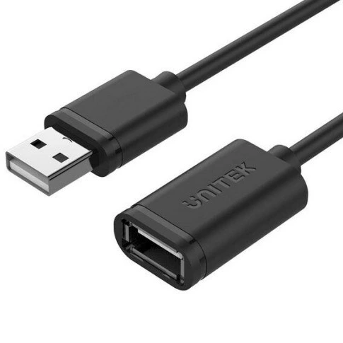تصویر کابل افزایش طول USB 2.0 یونیتک مدل Y-C417GBK طول 3 متر 