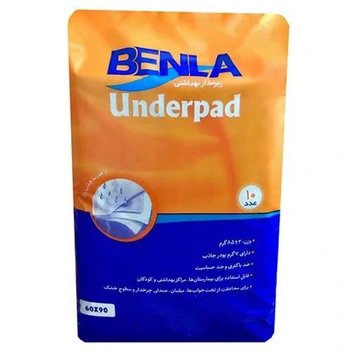 تصویر زیر انداز بهداشتی بنلا ا Benla Underpad Benla Underpad