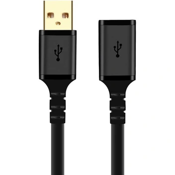تصویر کابل افزایش طول USB2.0 کی نت پلاس مدل به طول 3 متر مدل KP-CUE2030 
