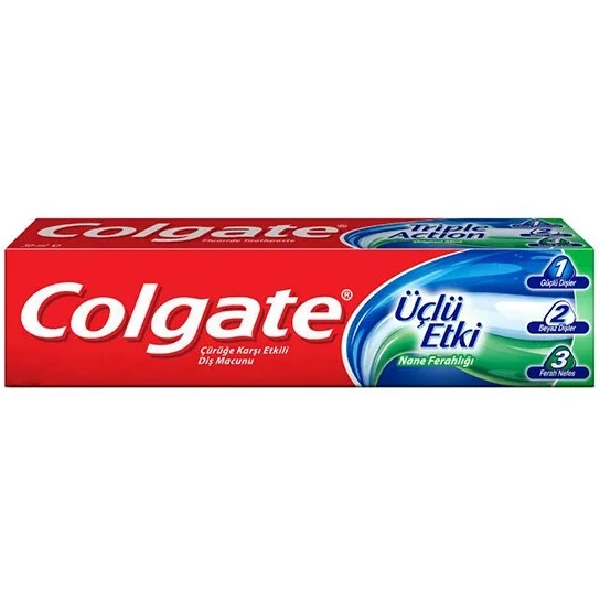 تصویر خمیر دندان کلگیت سه کاره حجم 100میلی لیتر Colgate ا Colgate Tri-Toothpaste, volume 100 ml Colgate Tri-Toothpaste, volume 100 ml