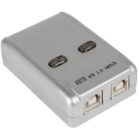 تصویر سوئیچ 2 پورت وی نت ا V-NET USB2-0 To Type-B 2Port Switch V-NET USB2-0 To Type-B 2Port Switch