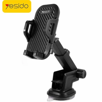 تصویر پایه نگهدارنده موبایل گیره ای برند Yesido مدل C23 ا Yesido C23 Phone Holder Yesido C23 Phone Holder