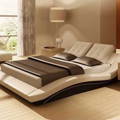 تصویر تخت خواب مدرن دونفره نابی تک - مدل جاستین 