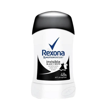 تصویر استیک اینویزیبل بلک اند وایت 40 گرم رکسونا ا Rexona Invisible Black and White Stick Rexona Invisible Black and White Stick