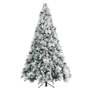 تصویر درخت کریسمس ترکیبی فوق العاده زیبا 2023 سایز بندی مختلف 