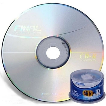 تصویر CD خام فینال Final بسته ۵۰ عددی ا Final CD-R Pack of 50 Final CD-R Pack of 50