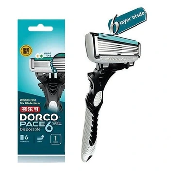 تصویر ژیلت 6 لبه دورکو مدل Pace 6 بسته تک عددی ا Dorco Pace 6 Shave Blade For Men Dorco Pace 6 Shave Blade For Men
