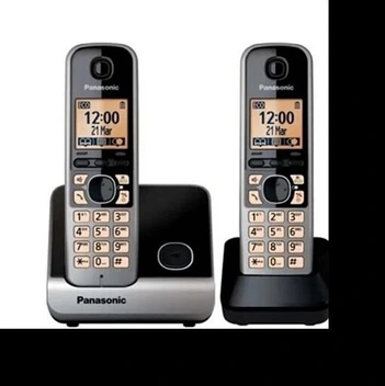 تصویر گوشی تلفن بی سیم پاناسونیک مدل KX-TG6712 ا Panasonic KX-TG6712 Cordless Phone Panasonic KX-TG6712 Cordless Phone