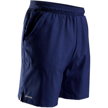 تصویر شلوارک تنیس مردانه آرتنگو DRY TSH500 – آبی تیره ا Men's Tennis Shorts - Navy Blue - TSH 500 DRY Men's Tennis Shorts - Navy Blue - TSH 500 DRY
