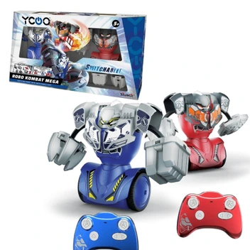 تصویر پک 2 تایی ربات های مبارز مدل SilverLit - Ycoo - Robo Kombat Mega Twin Pack_اسباب بازی 