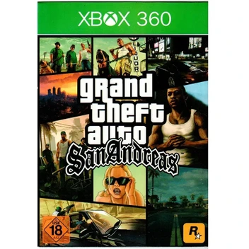 تصویر خرید بازی Grand Theft Auto San Andreas برای XBOX 360 