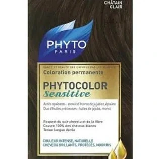 تصویر کیت رنگ موی سنسیتیو فیتو | شماره 5 - قهوه ای روشن | مناسب پوست سر حساس 