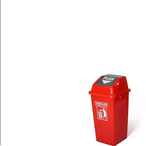 تصویر سطل زباله سبلان 120 لیتری درب بادبزنی پلاستیکی پلی اتیلن - متنوع ا bucket 120 litr bucket 120 litr