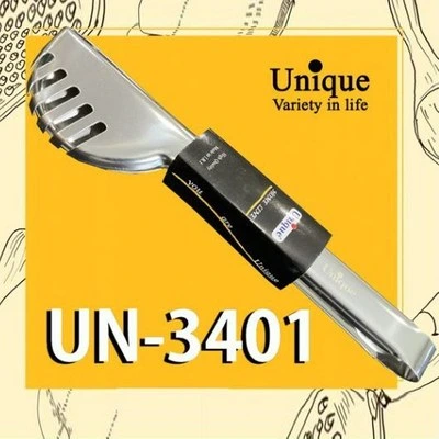تصویر انبر نیم گرد سالاد استیل یونیک مدل UN 3401 