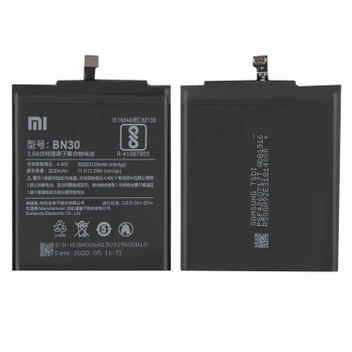 تصویر باتری موبایل شیائومی مدل BN30 ظرفیت 3030 میلی آمپر ساعت مناسب برای گوشی موبایل شیائومی Redmi 4A ا BN30 Redmi 4A 3030mAh Battery BN30 Redmi 4A 3030mAh Battery