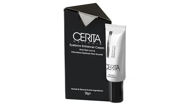 تصویر کرم تقویت کننده ابرو سریتا 20 میل ا Cerita Eyebrow Enhancer Cream 20gr Cerita Eyebrow Enhancer Cream 20gr