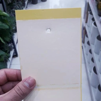تصویر کارت زرد چسب جذب کننده حشره 